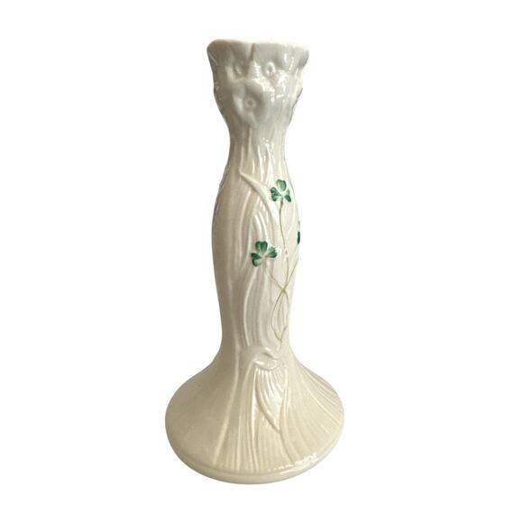 Beleek Ireland Millennium 2000 Daisy Candle Holder - Picture 2 of 9